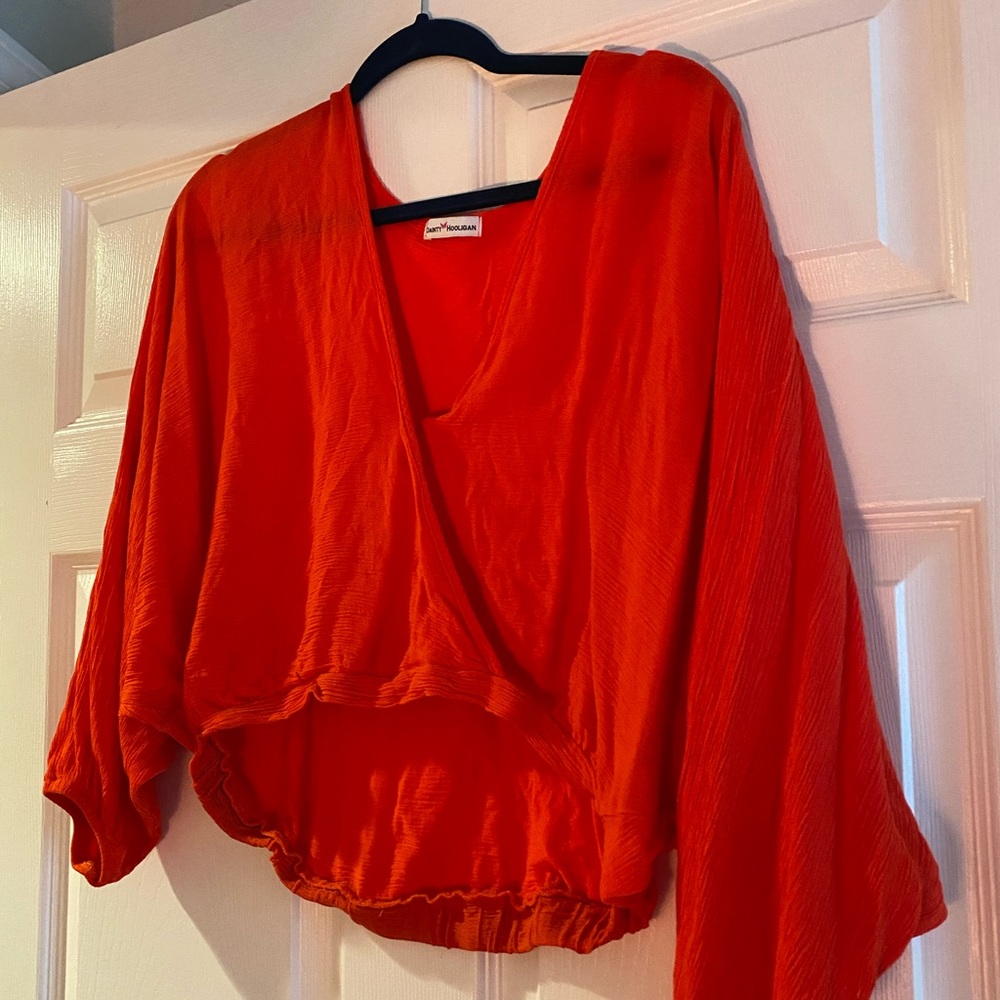 Dainty Hooligan crop blouse